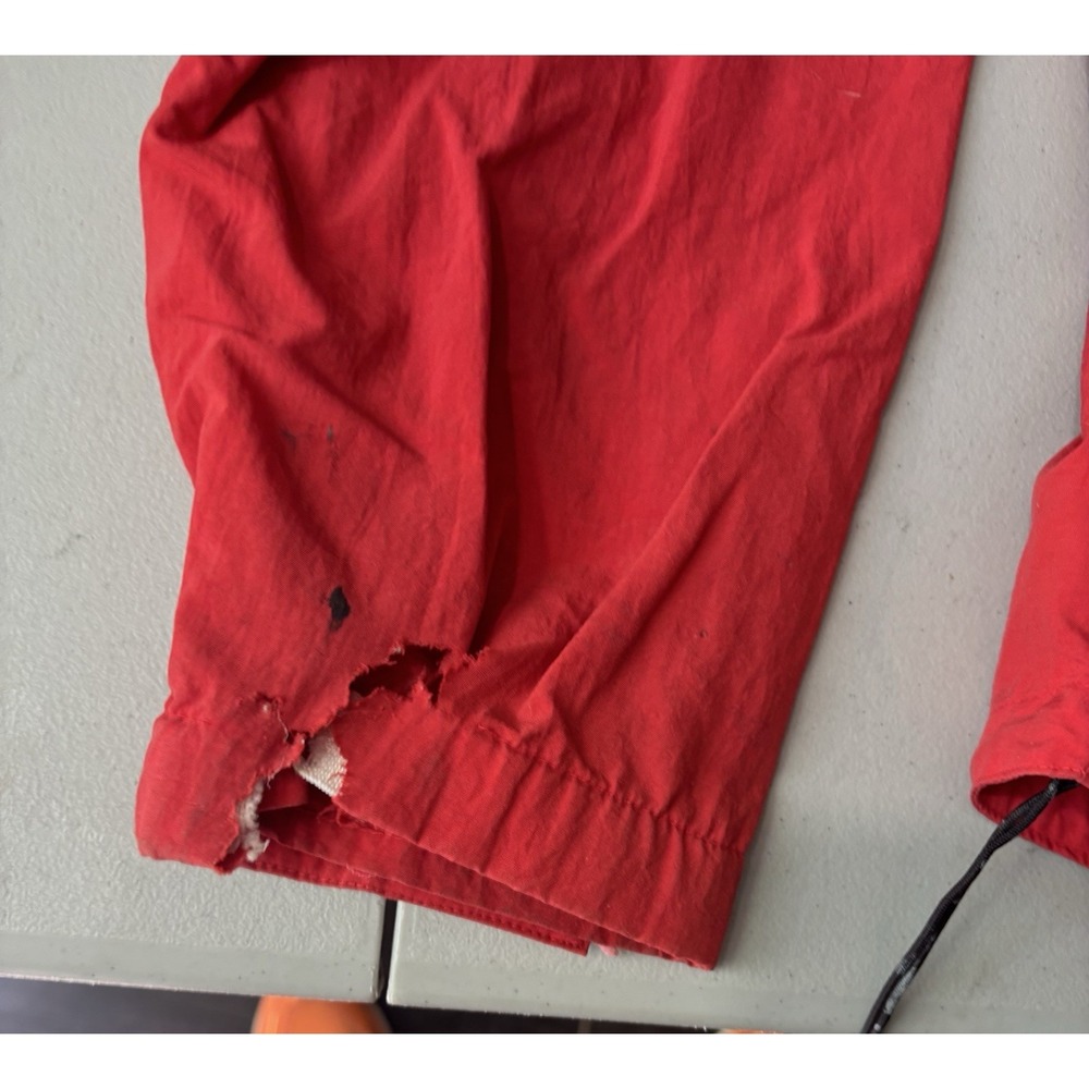 VINTAGE The North Face Jacket Medium Red Blue Windbreaker Made USA 90s - Picture 3 of 7